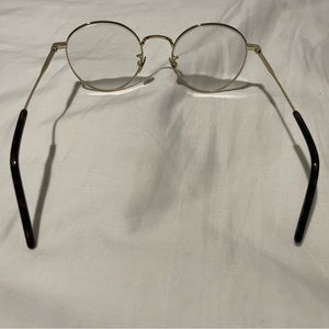 Saint Laurent gold toned framed glasses